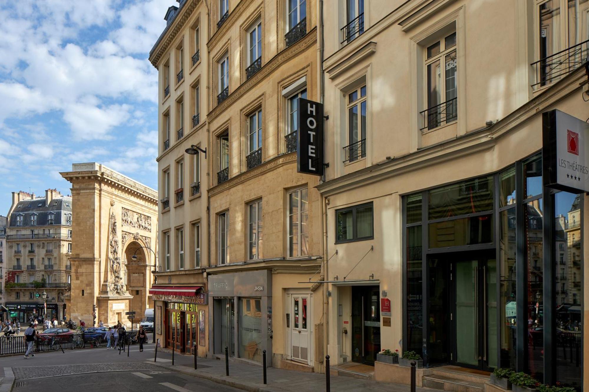 Hotel Les Theatres Париж Экстерьер фото